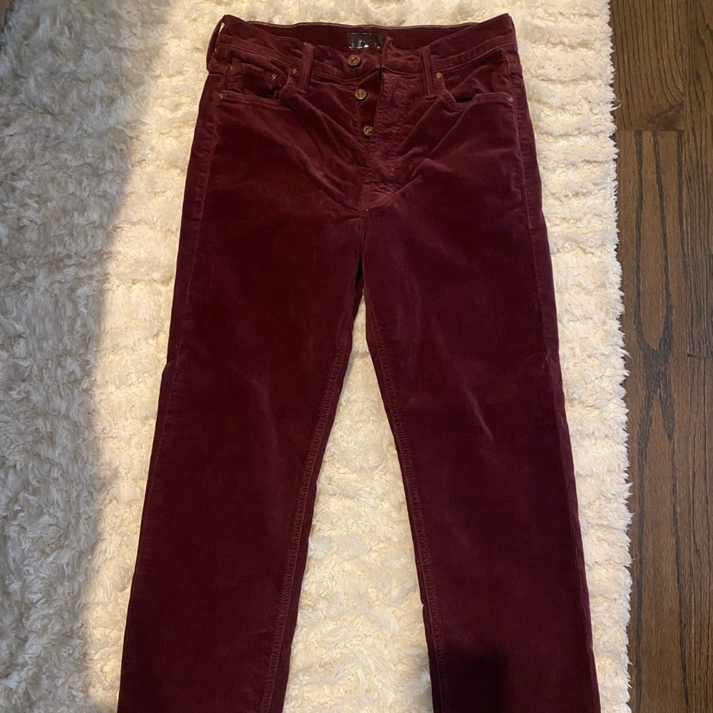 Mother corduroy pants